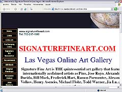signature fine art, Las Vegas Art Gallery
